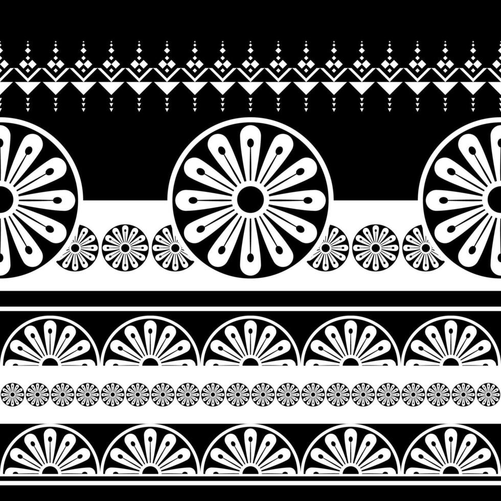 Beautiful floral pattern on white background. floral pattern design for background, wallpaper, clothing, textile, wrapping, fashion, table cloth vector