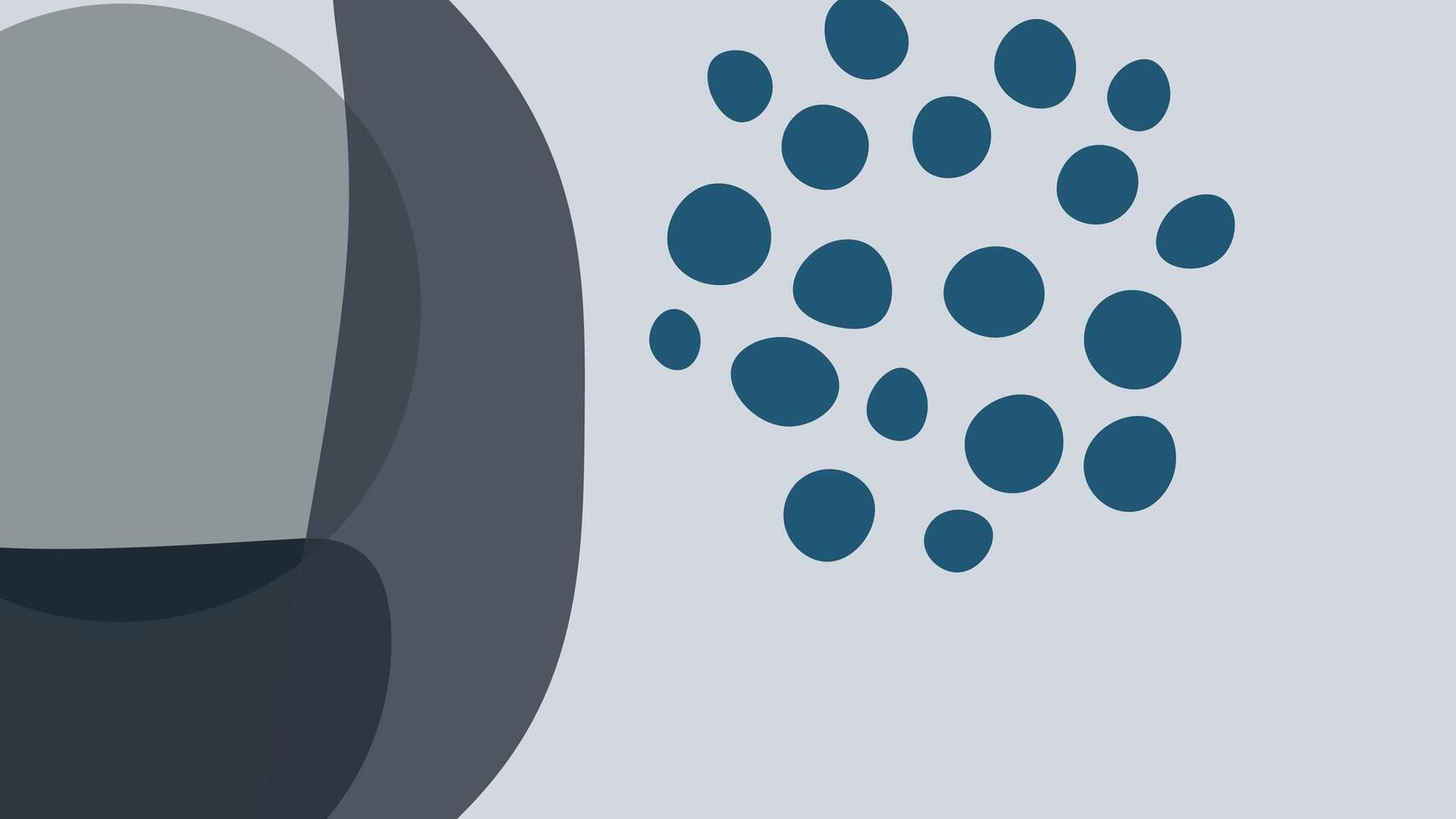 Abstract Creative Background in a sleek flat style, mesmerizes the eyes with its dynamic and vibrant design vector