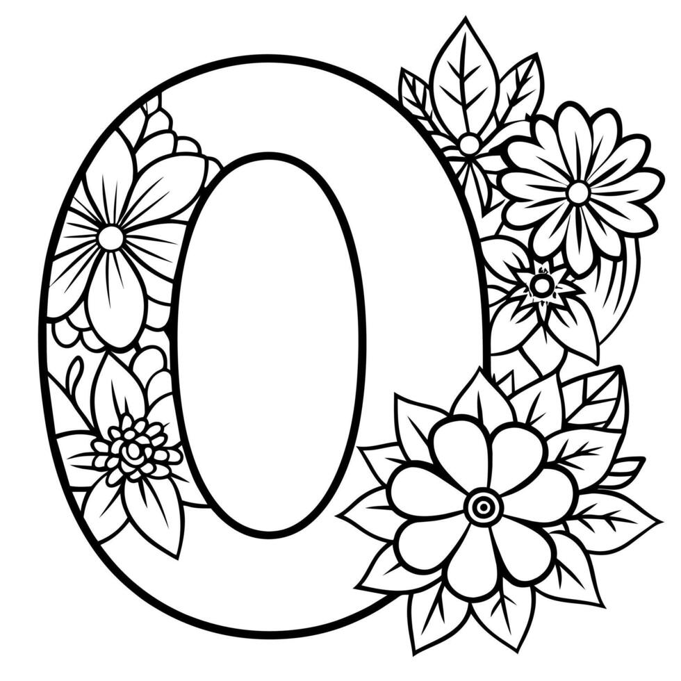 O Coloring Pages