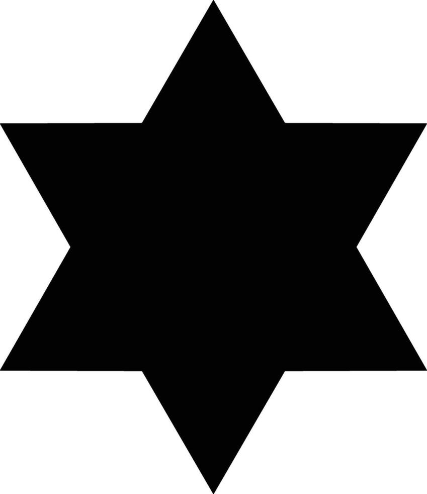 Star icon symbol image for rangking or rating reward vector