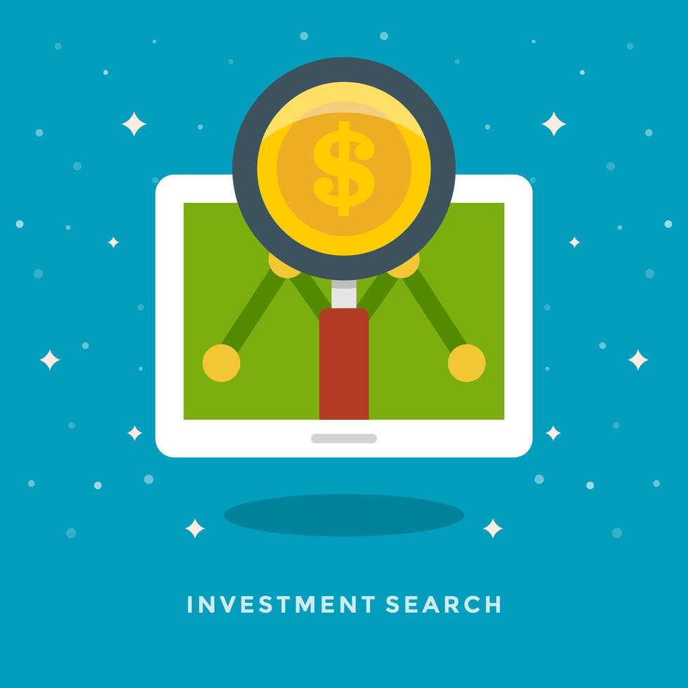 Flat design business illustration concept vector