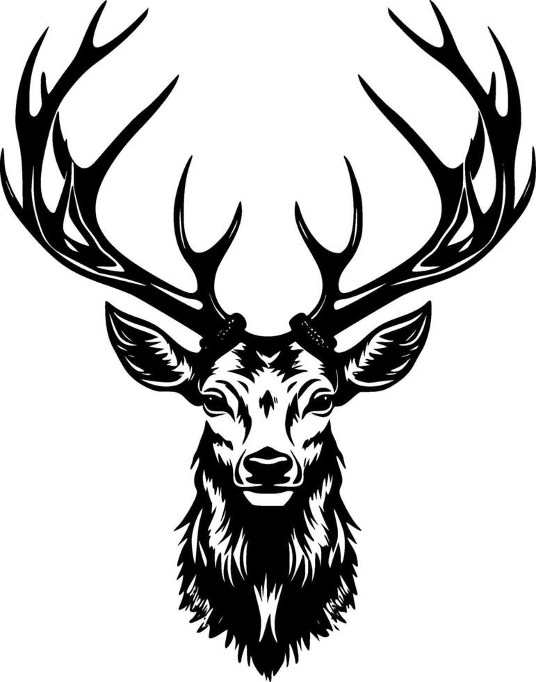 Elk - High Quality Logo - illustration ideal for T-shirt graphic vector