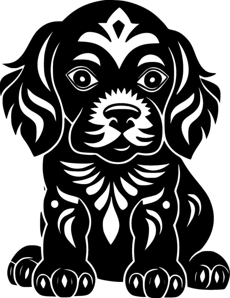 perrito - alto calidad logo - ilustración ideal para camiseta gráfico vector