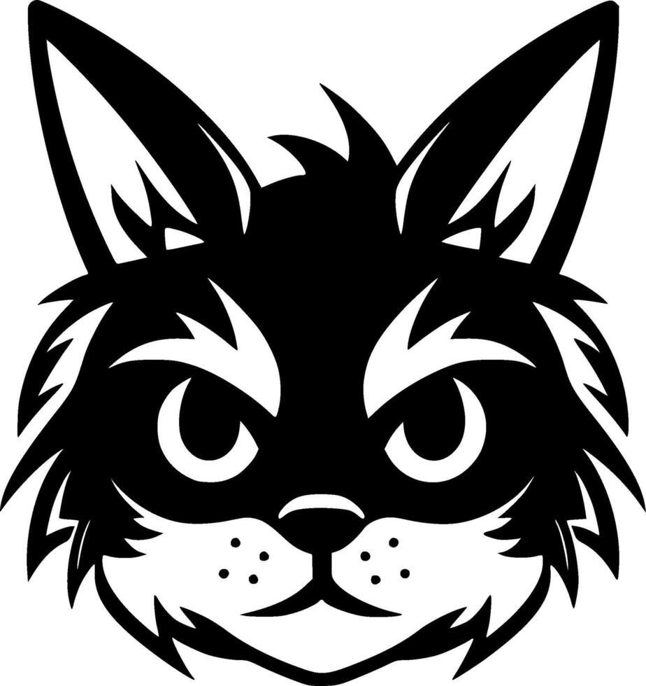 Cat - High Quality Logo - illustration ideal for T-shirt graphic vector