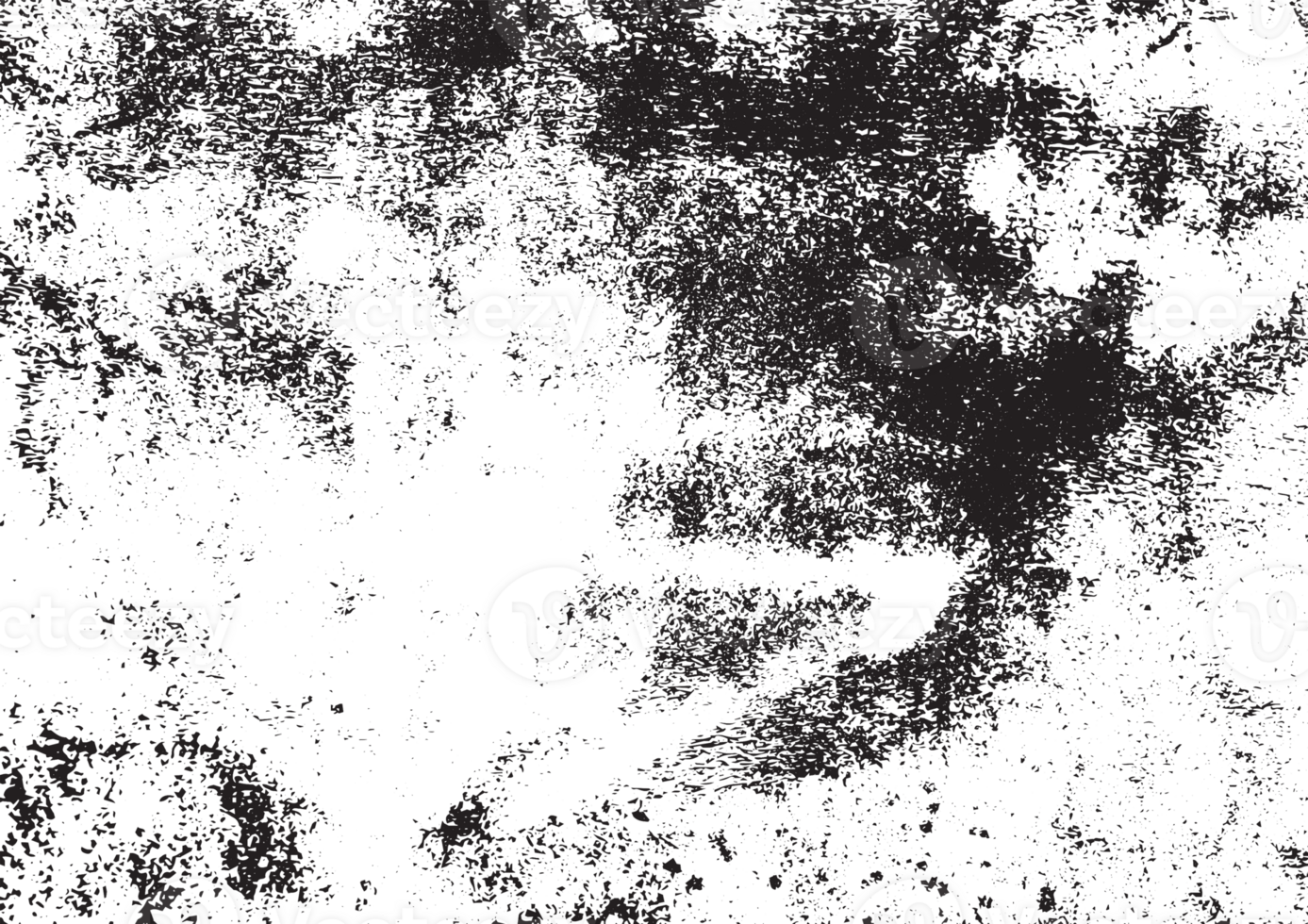 Rustic grunge texture with grain and stains. Abstract noise. graphic illustration with transparent background. png