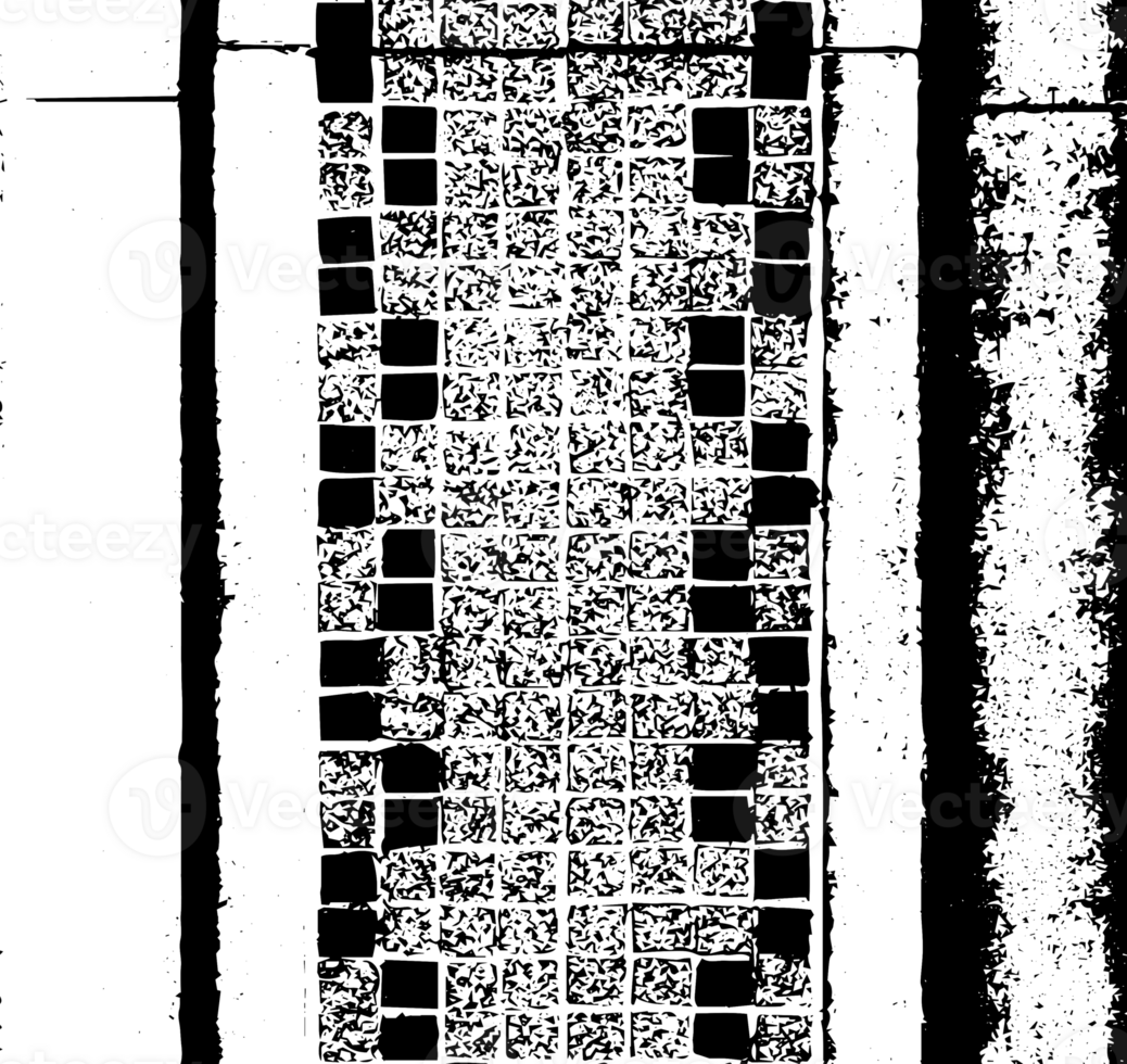 Rustic grunge texture with grain and stains. Abstract noise background. Graphic illustration with transparent background. png