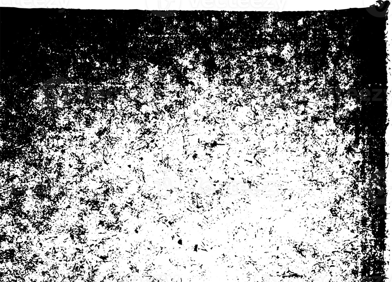 Rustic grunge texture with grain and stains. Abstract noise background. Graphic illustration with transparent background. png