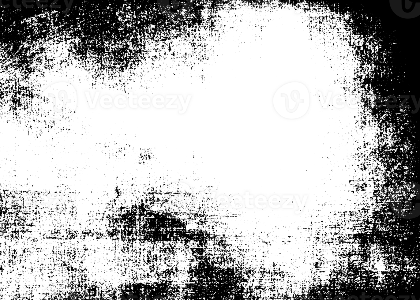 Rustic grunge texture with grain and stains. Abstract noise background. Graphic illustration with transparent background. png