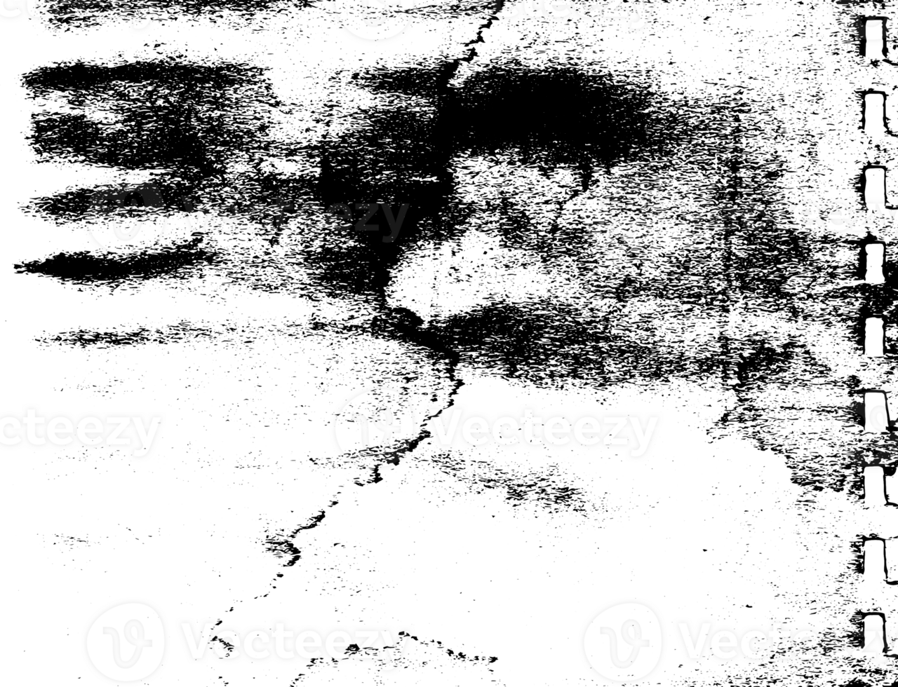Rustic grunge texture with grain and stains. Abstract noise. graphic illustration with transparent background. png
