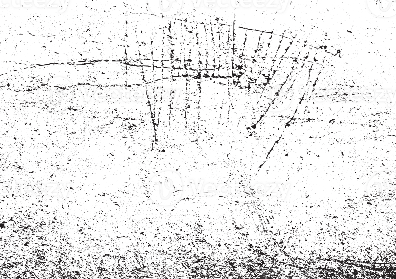 Rustic grunge texture with grain and stains. Abstract noise. graphic illustration with transparent background. png