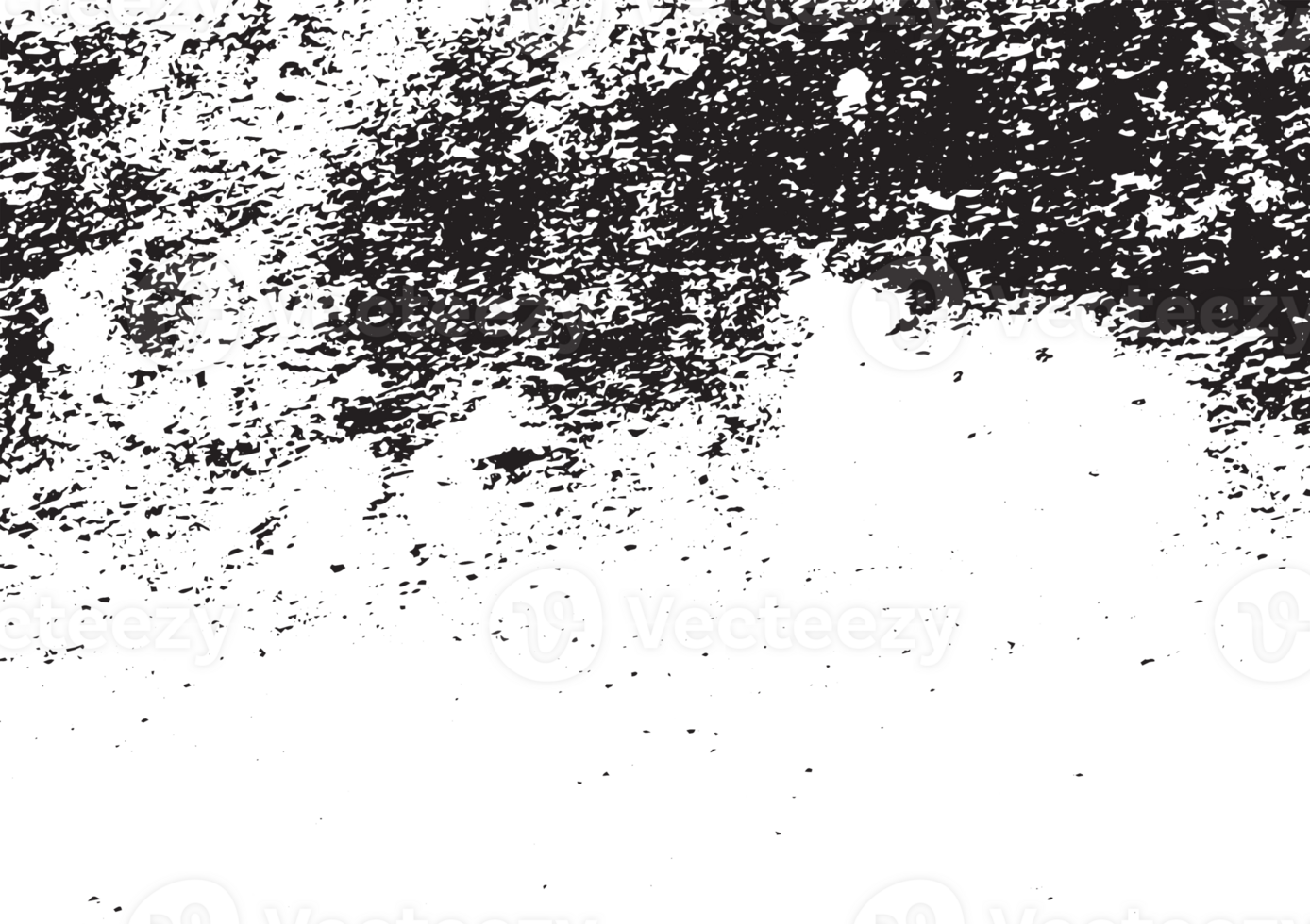 Rustic grunge texture with grain and stains. Abstract noise background. Graphic illustration with transparent background. png
