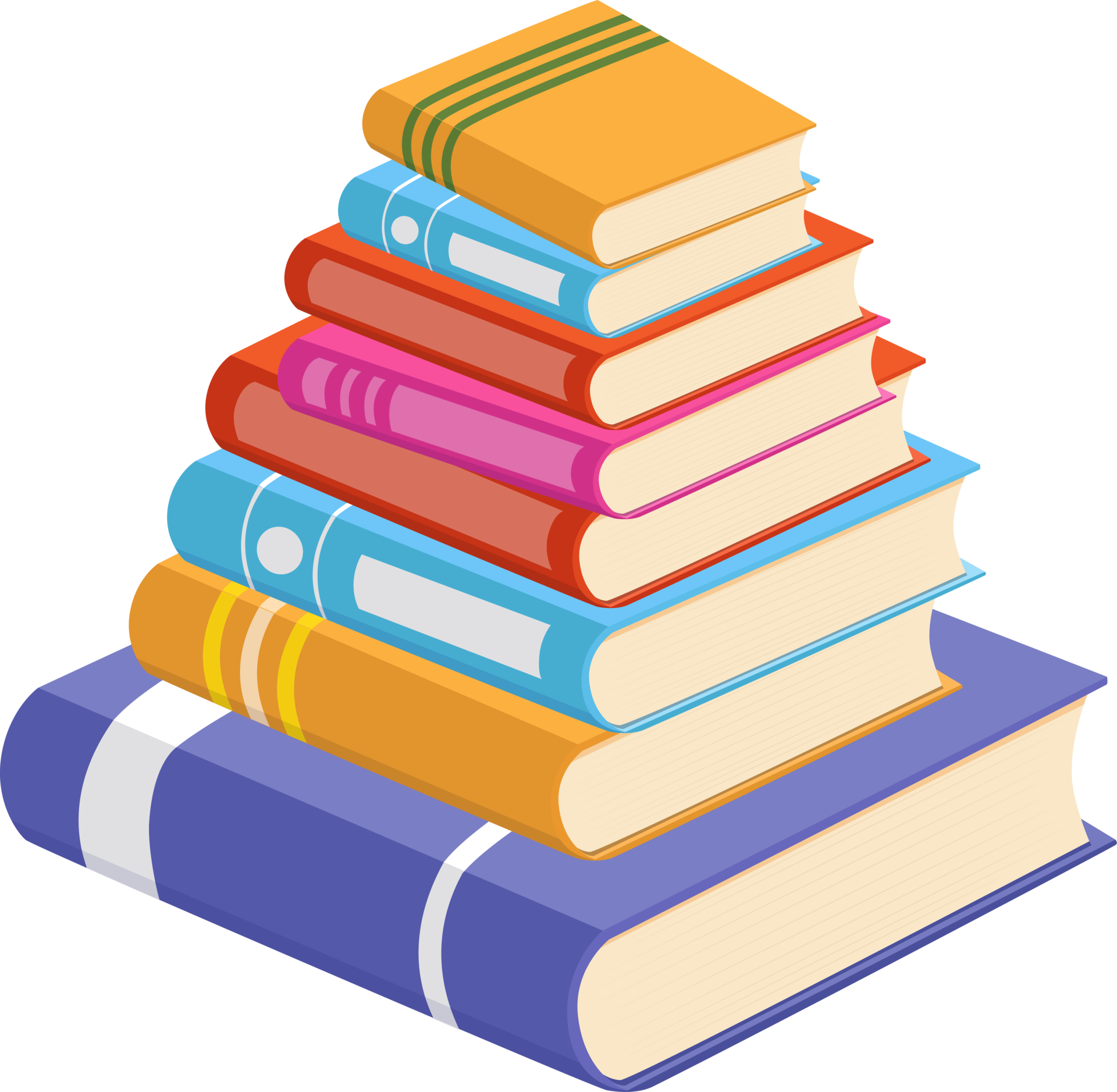 pilha livro ilustração Projeto para decoração ler livro dia 43112726 PNG