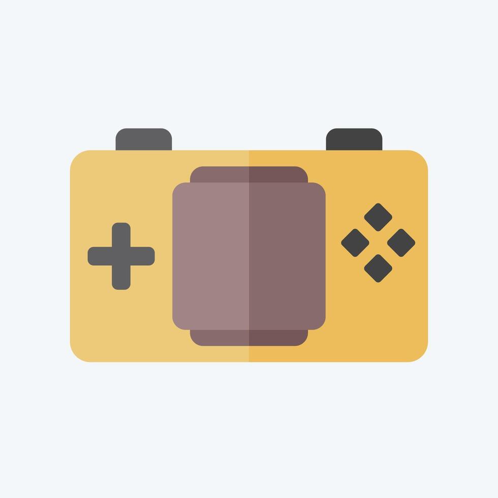 Icon Console. related to Online Game symbol. flat style. simple design illustration vector