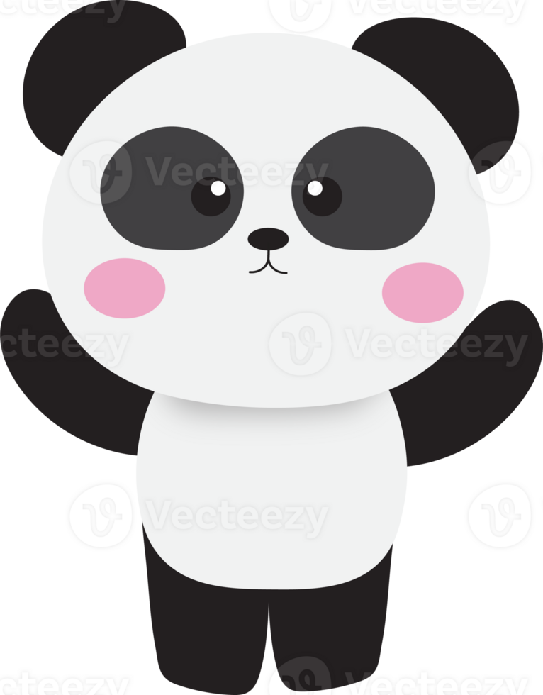 Cute panda . png