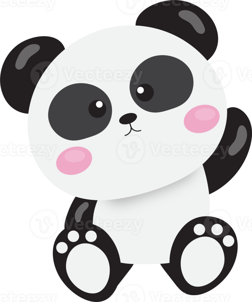 Cute panda . png
