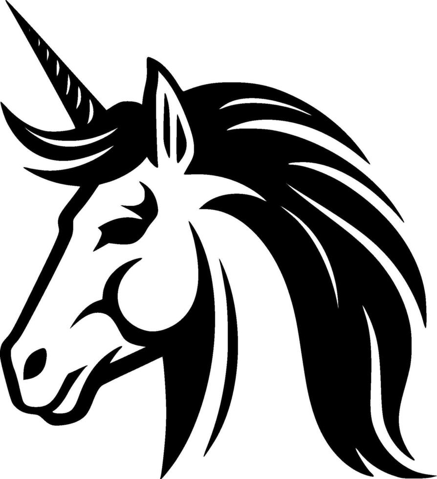 Unicorn - High Quality Logo - illustration ideal for T-shirt graphic vector