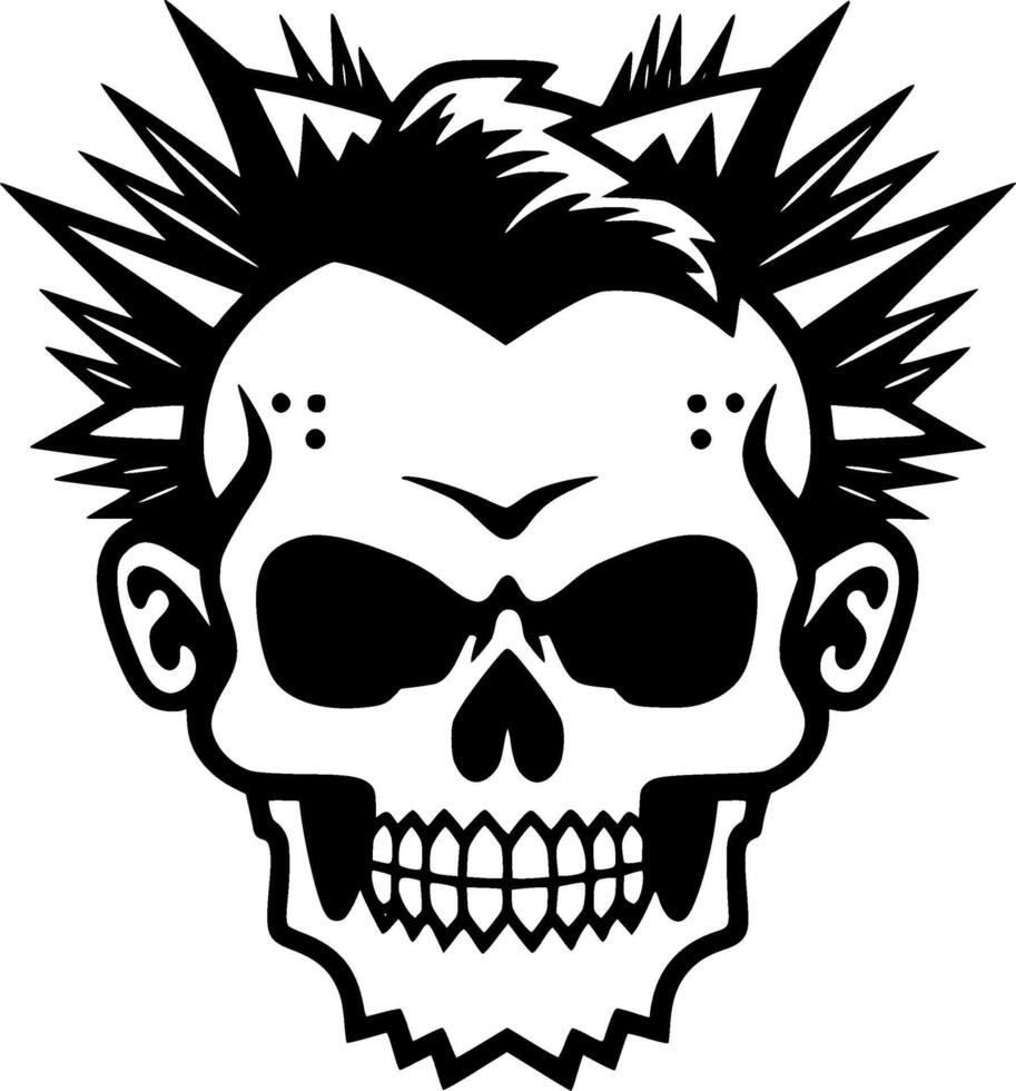 Skull - High Quality Logo - illustration ideal for T-shirt graphic vector