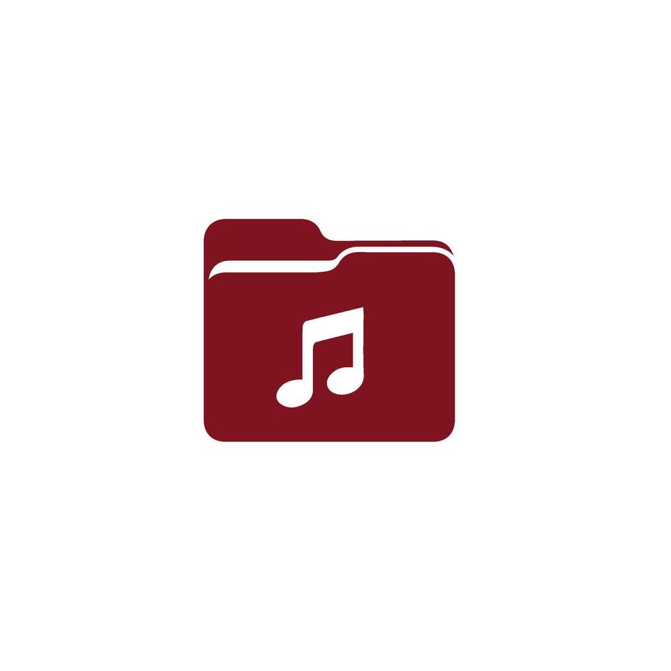 Music audio icon vector