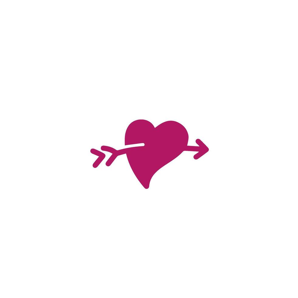 heart hand drawn vector