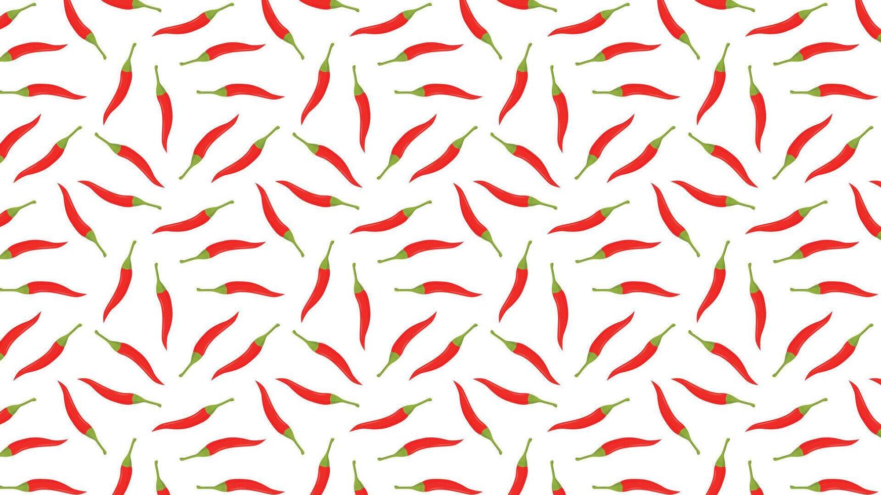 Chili cartoon . free space for text. wallpaper. background. vector