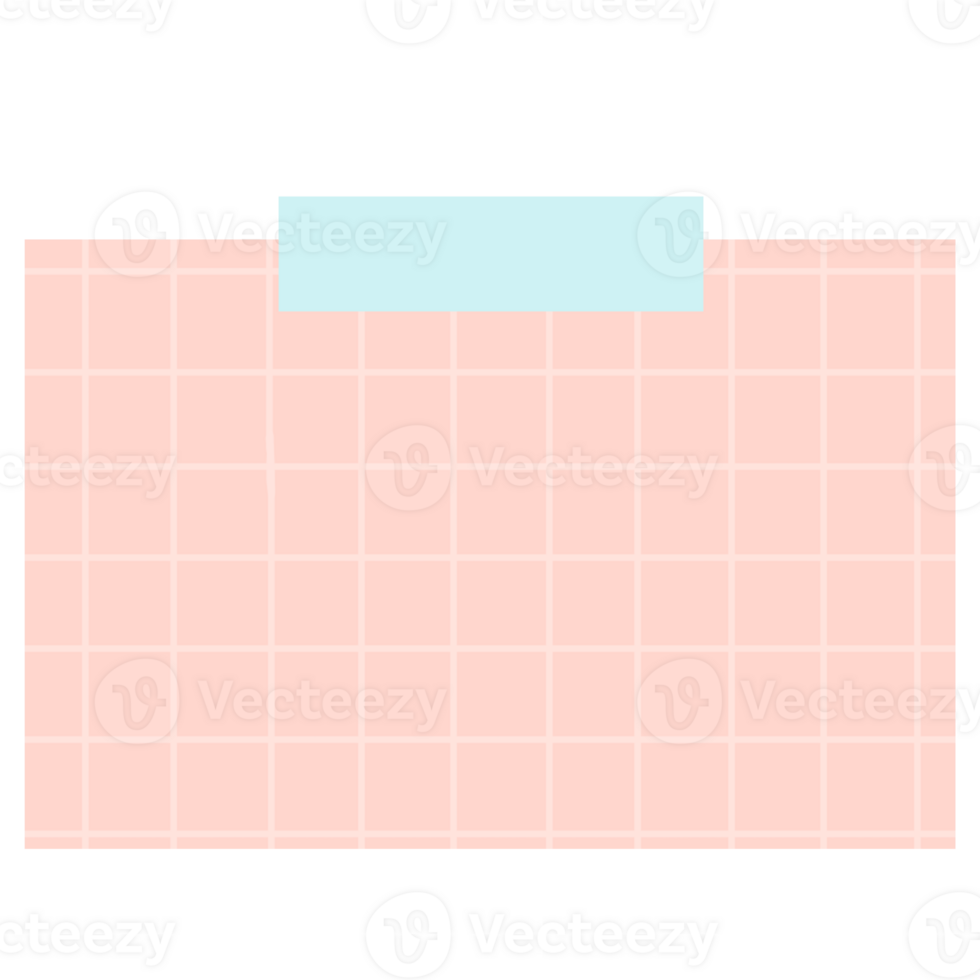 a pink calendar on a transparent background png