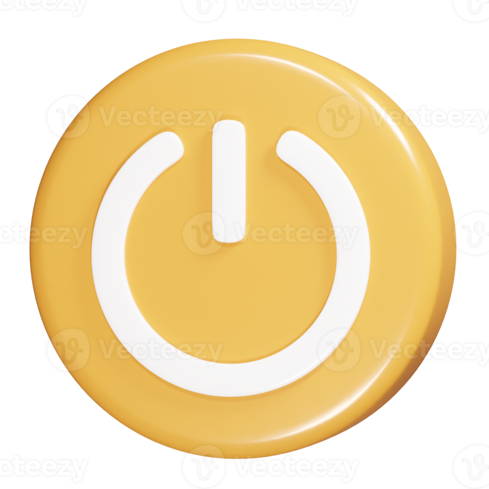 knop icoon 3d geven illustratie png