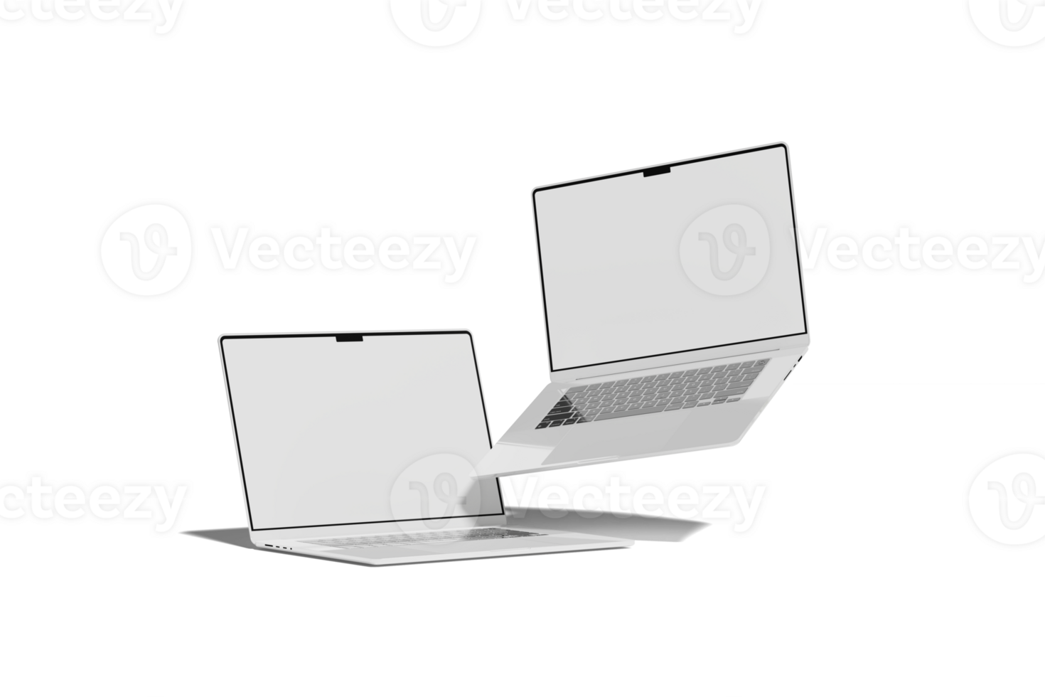 laptop 3d mockup png