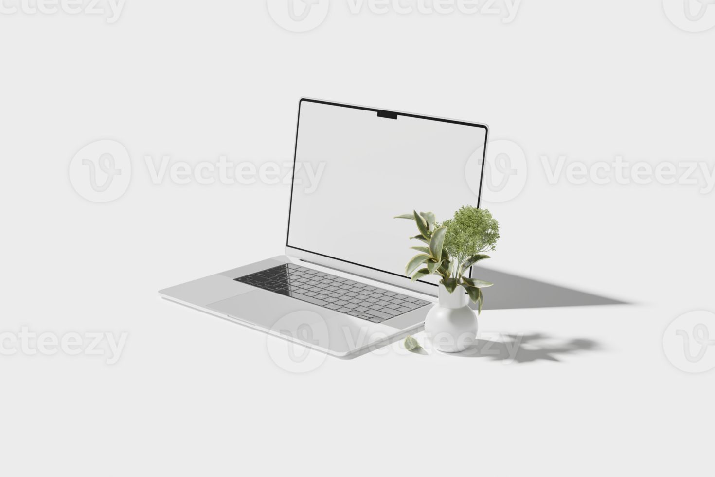 laptop 3d mockup png
