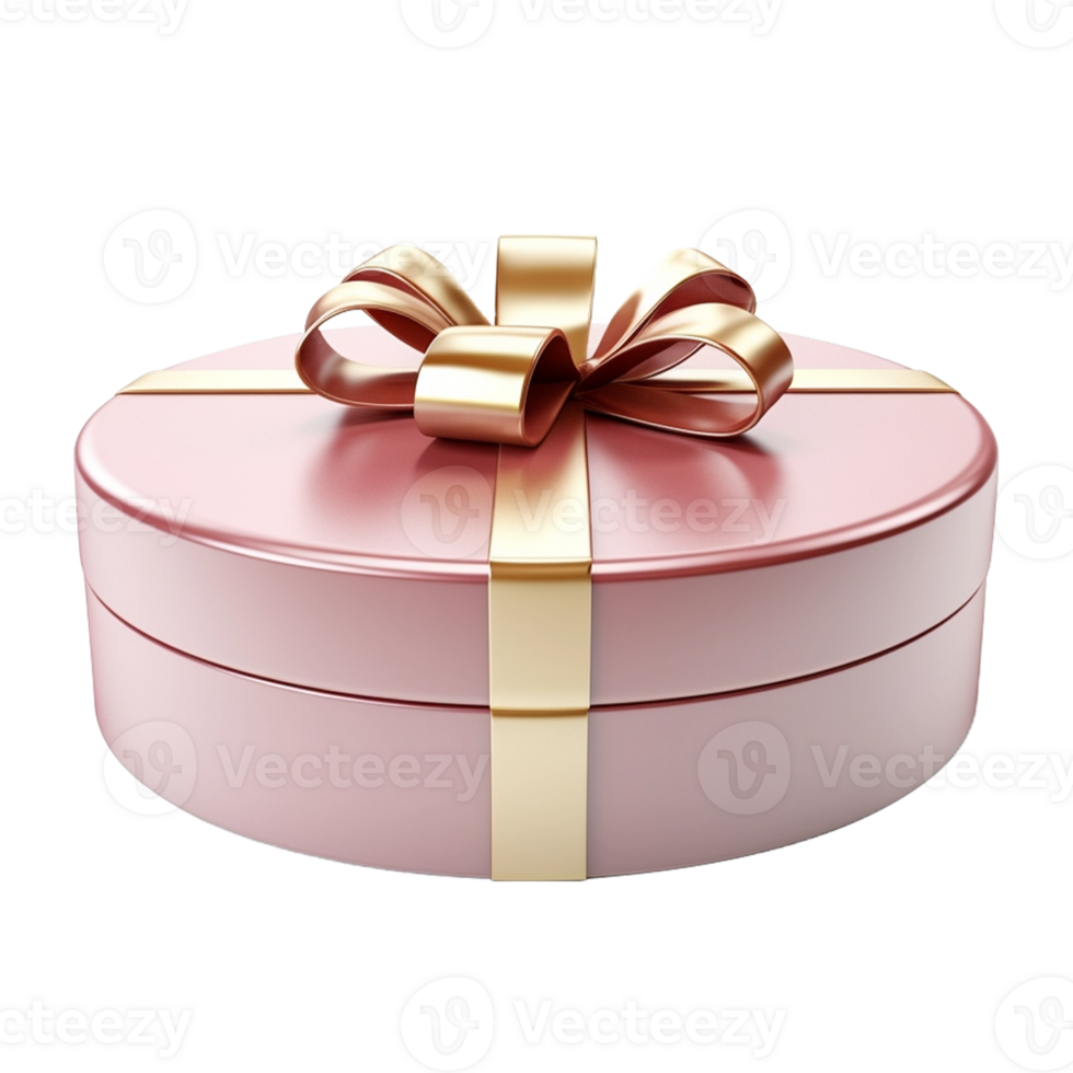 Gift box with ribbon png