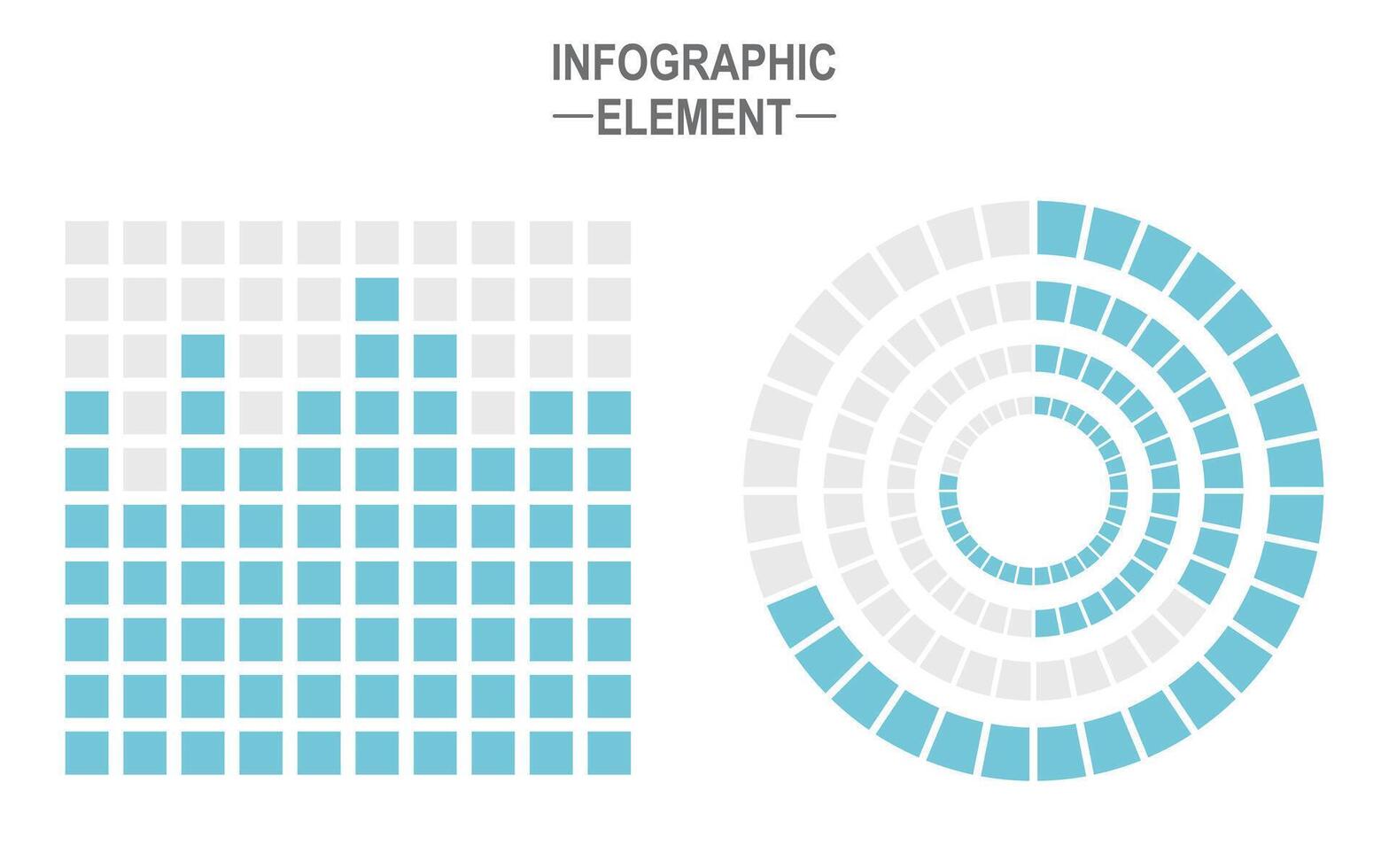 Set of infographic elements bar graphs, statistics, pie charts, icons, presentation graphics vector