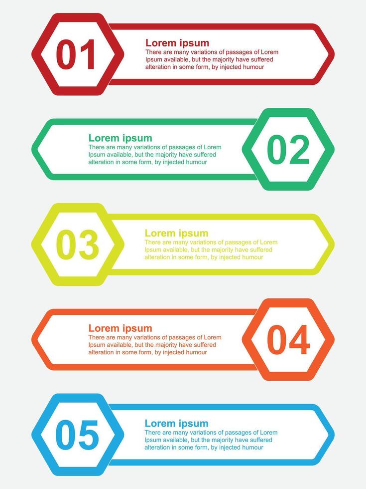 Infographic elements for business illustration in modern style. vector