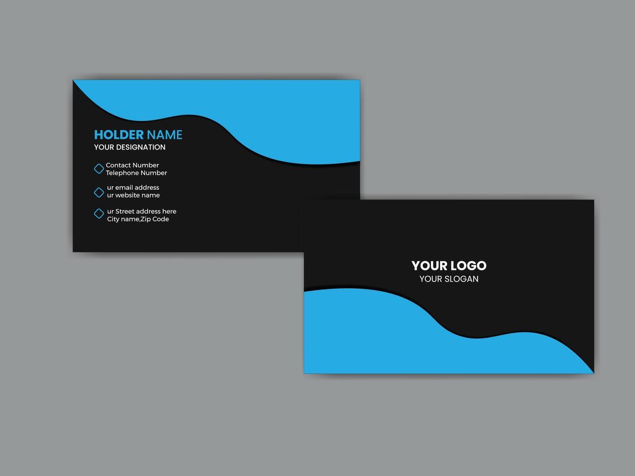 Creative Business Card Design vector