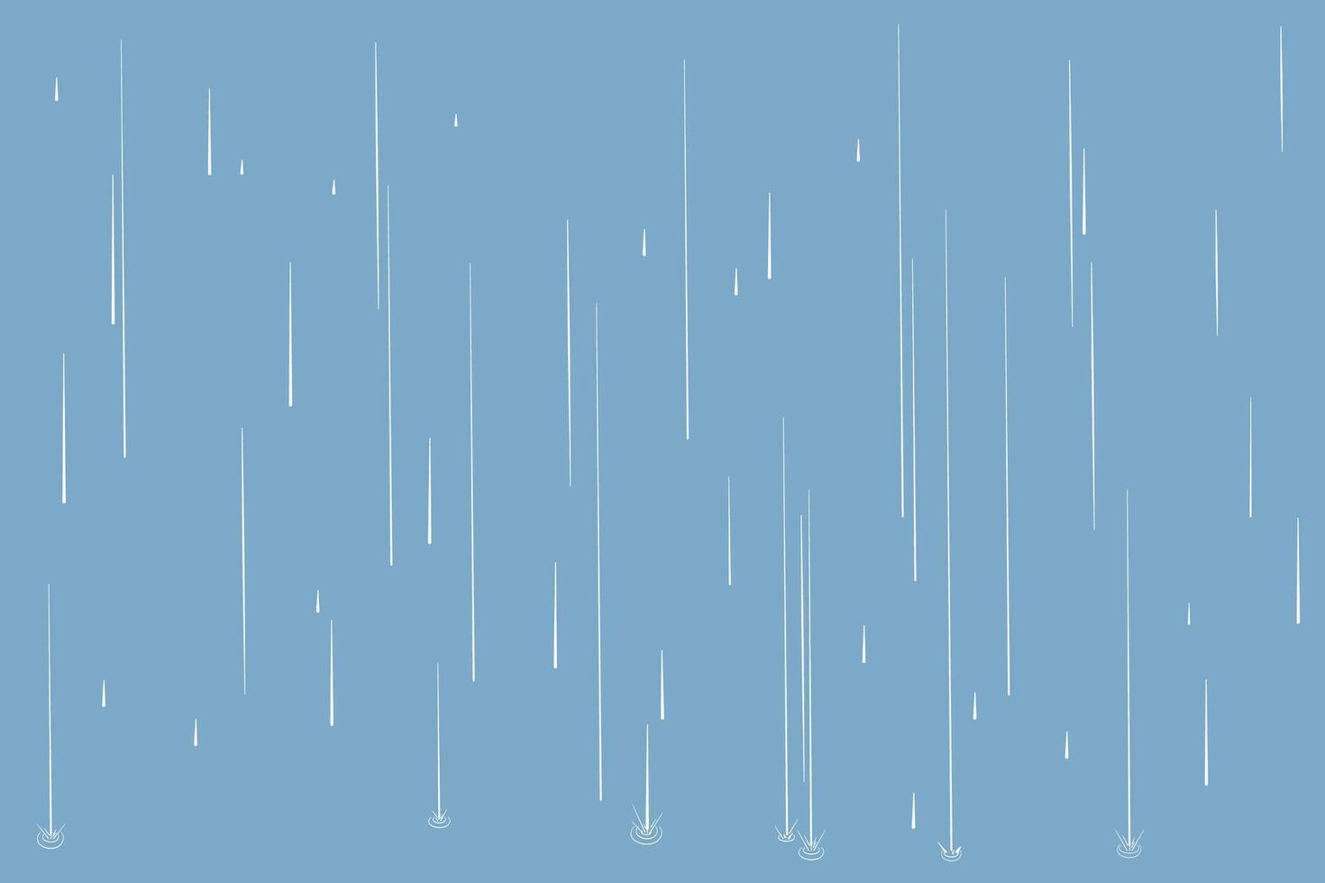 hard rain drops effect background vector