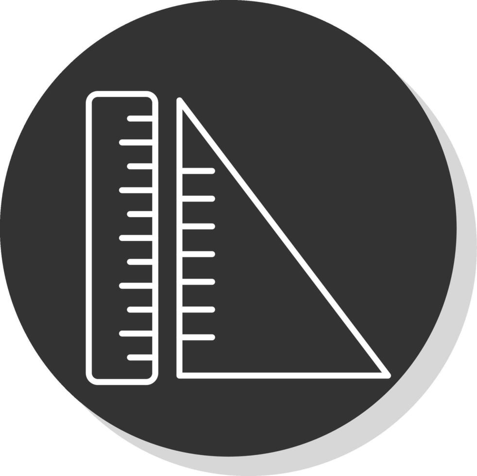 Geometry Line Grey Circle Icon vector