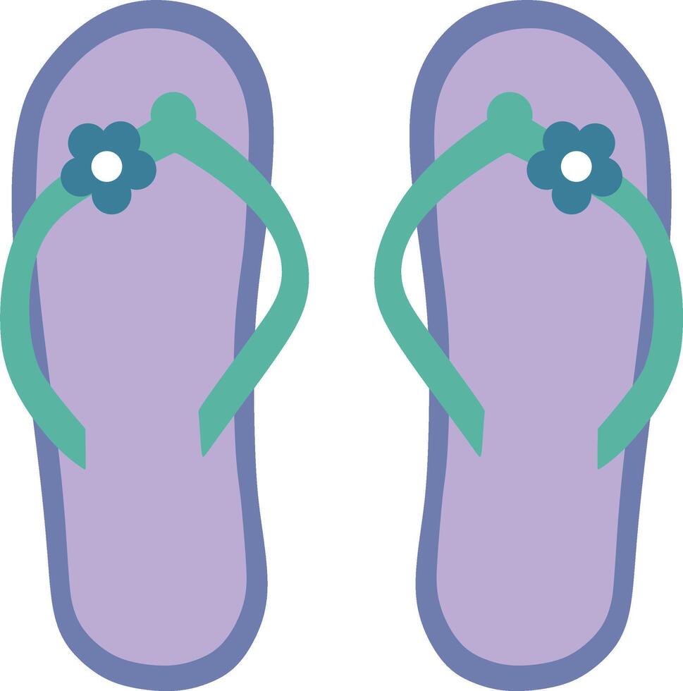 flip flops isolated icon design vector