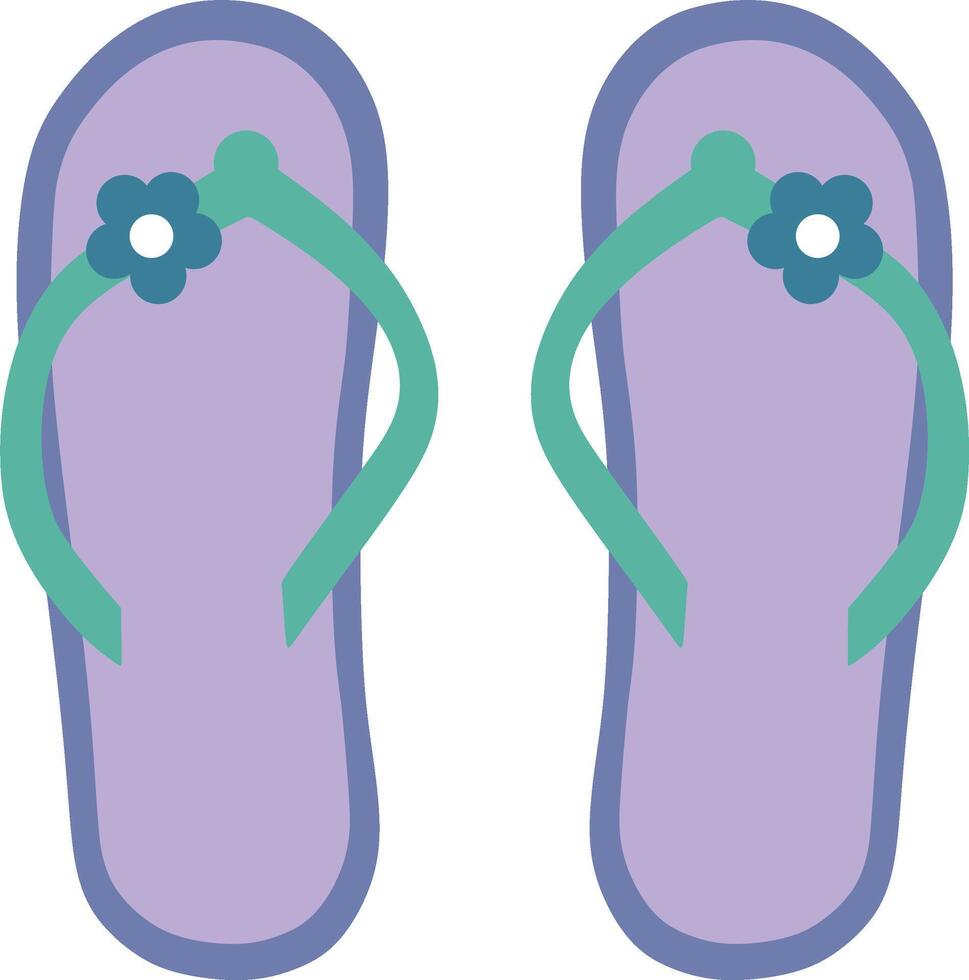 flip flops isolated icon design vector