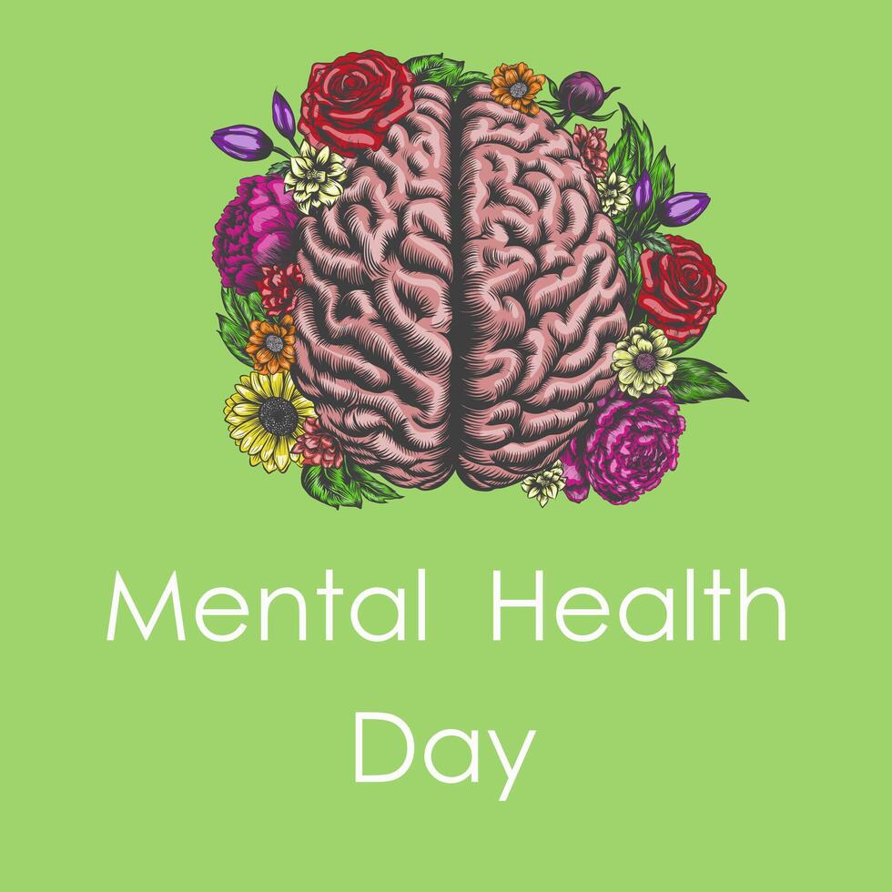 Hand Tree Hold Brain & Flower-Mental Health Shirt Hand Tree Hold Brain & Flower-Mental Health Shirt