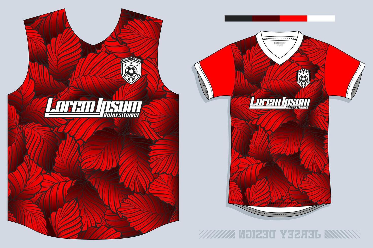 Mock up background for sports jerseys race jerseys running shirts jersey designs for sublimation vector