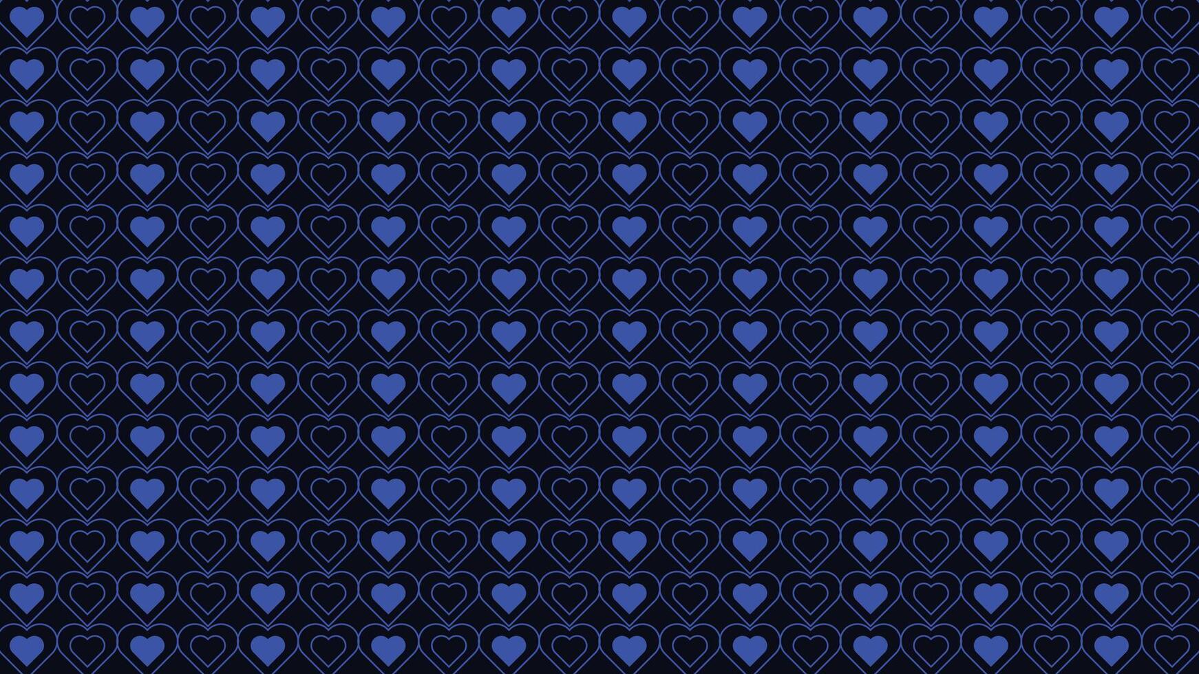 Abstract wavy romantic shape repeated pattern background. vector