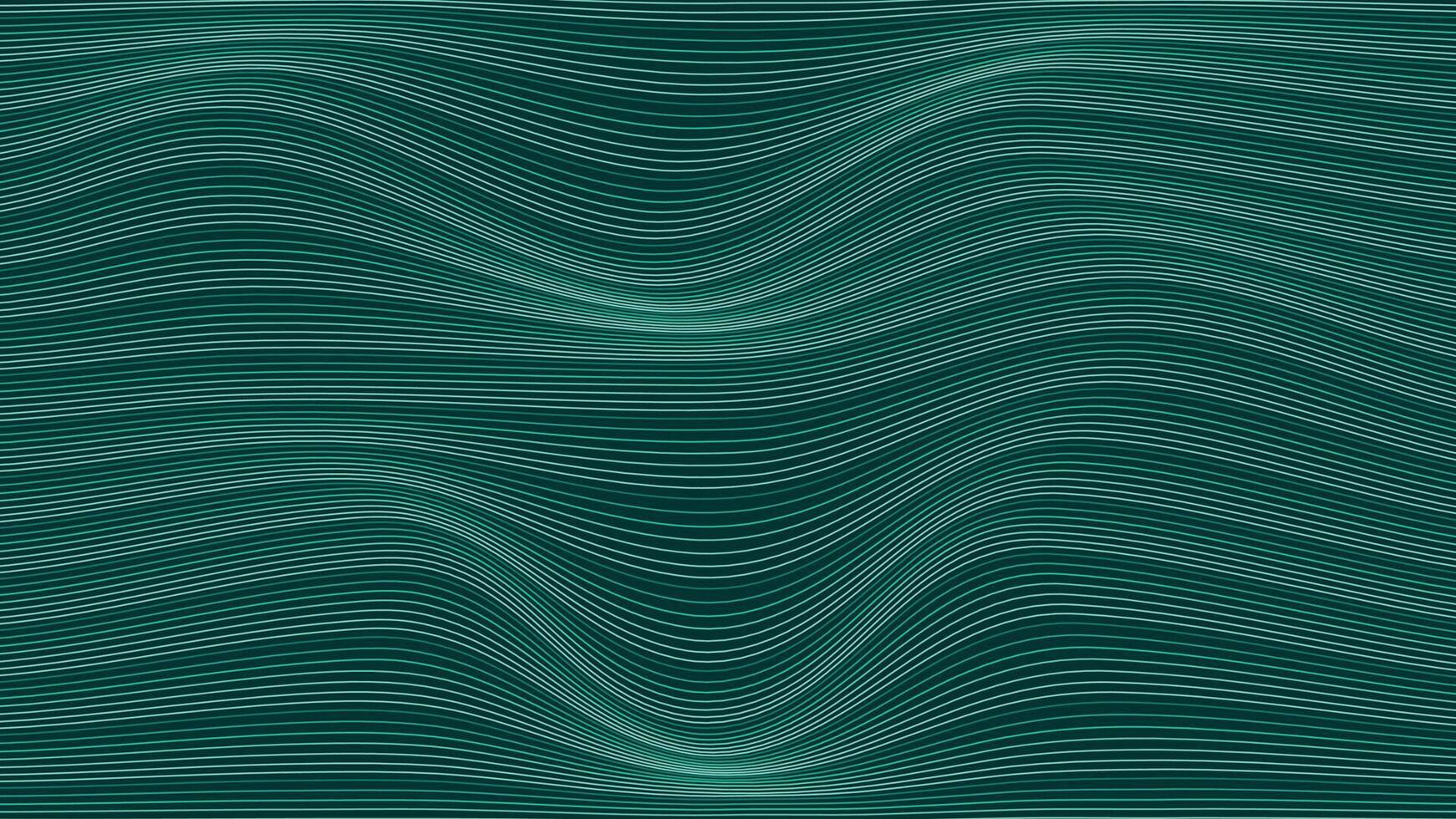 Abstract wavy data distorted flowing background. vector