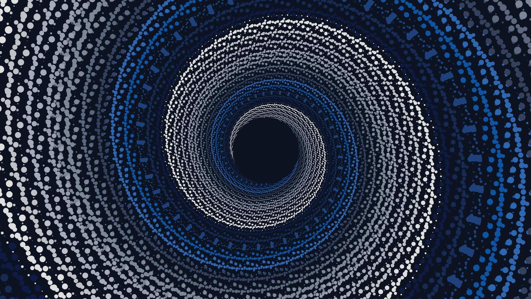 abstarct espiral redondo vórtice estilo creativo datos centrar antecedentes en oscuro azul color. esta minimalista antecedentes lata ser usado como un bandera o fondo de pantalla.it además lata ser presentado como urgencia. vector