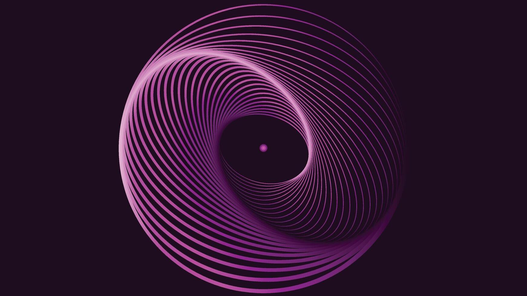 Abstract wavy data cycle simple urgency connection background. vector