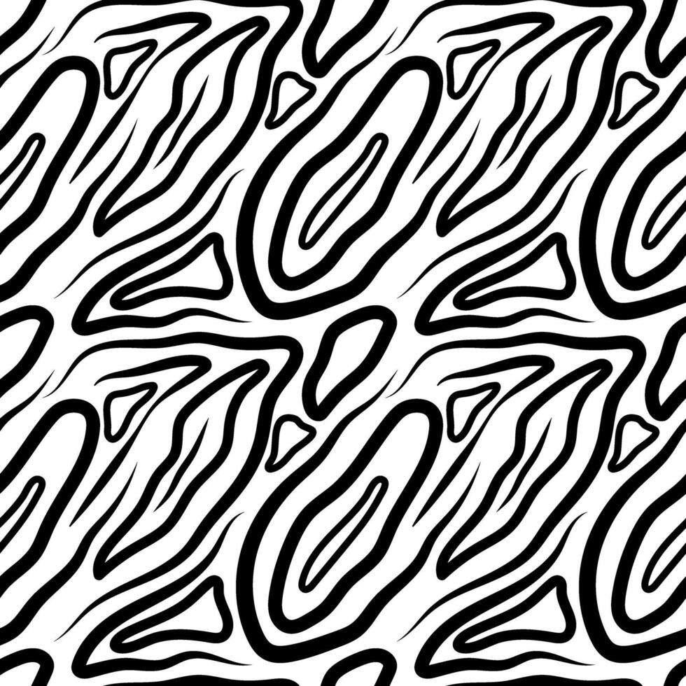 Abstract zebra pattern. For packaging, clothing, background, cover, case vector
