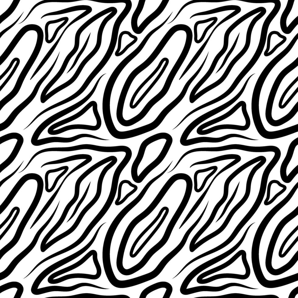 Abstract zebra pattern. For packaging, clothing, background, cover, case vector