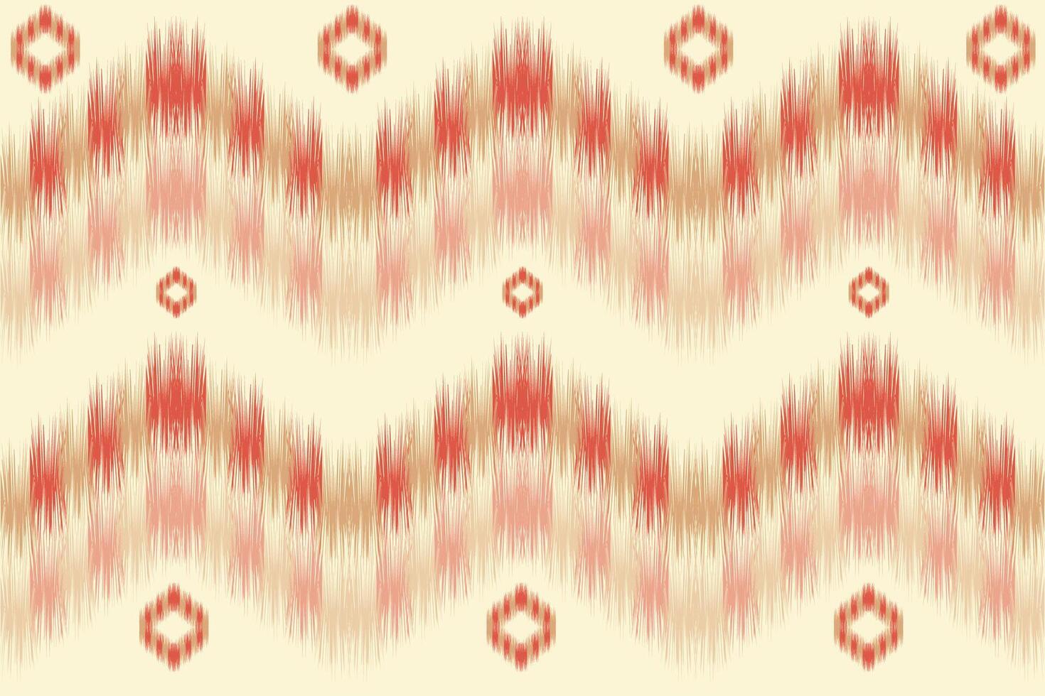 fabric ikat seamless pattern geometric ethnic traditional embroidery style.Design for background,carpet,mat,sarong,clothing, illustration. vector