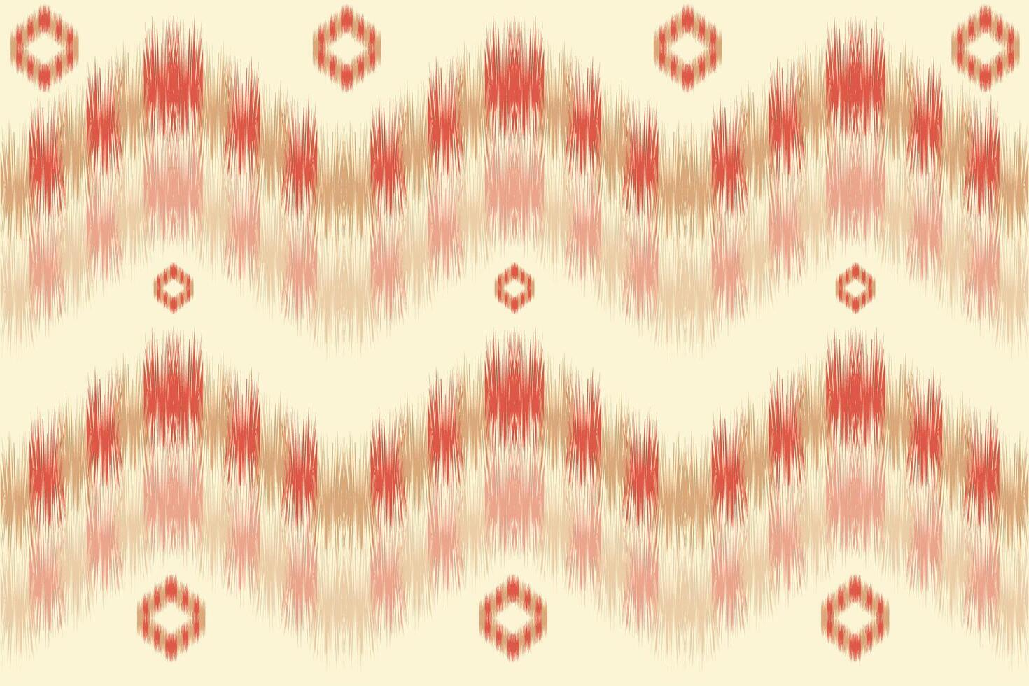 fabric ikat seamless pattern geometric ethnic traditional embroidery style.Design for background,carpet,mat,sarong,clothing, illustration. vector