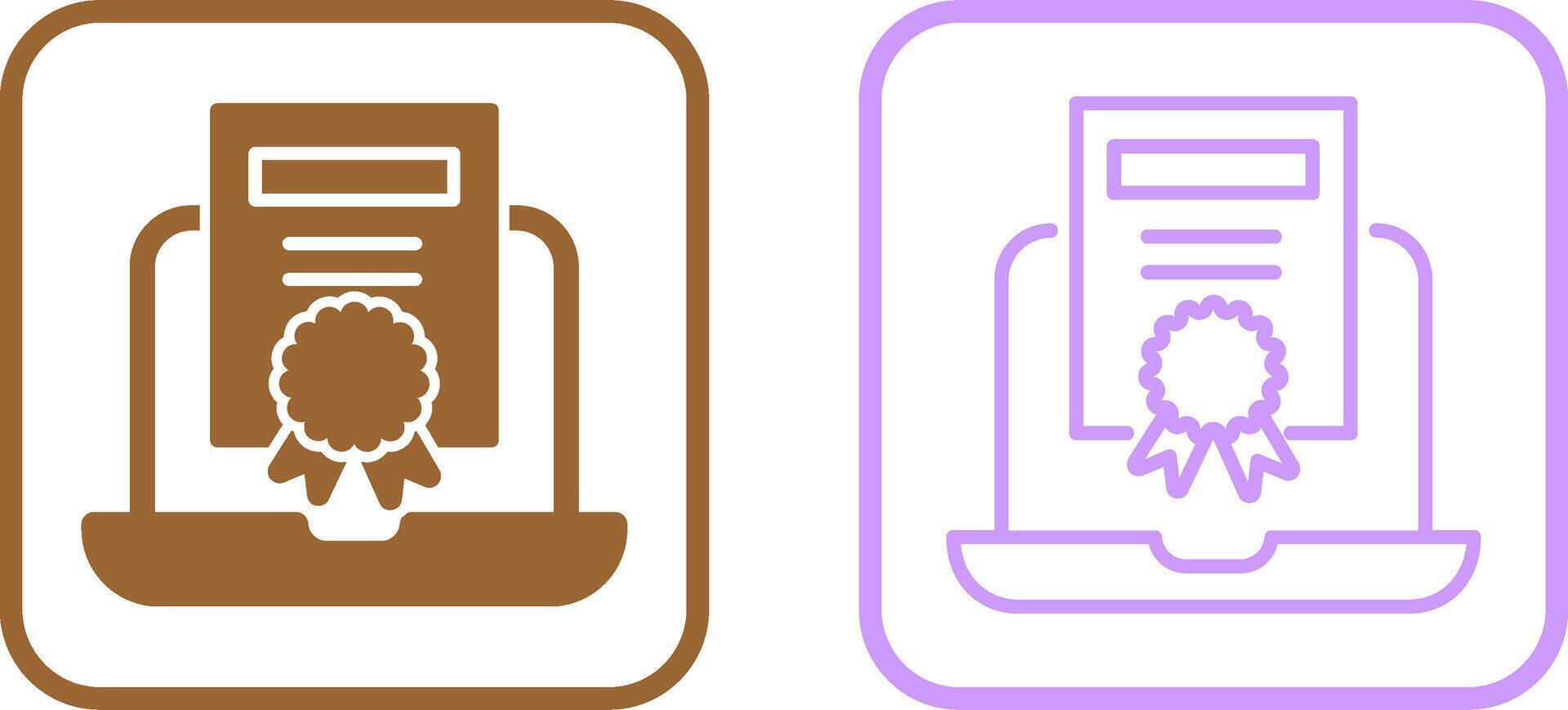 Unique Icon Design vector