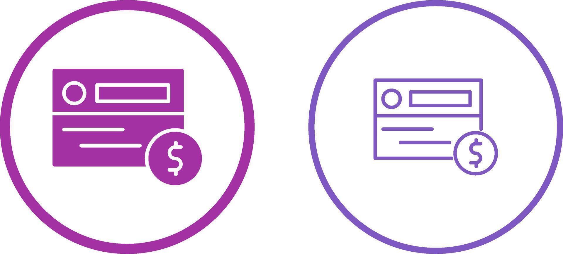Unique Icon Design vector