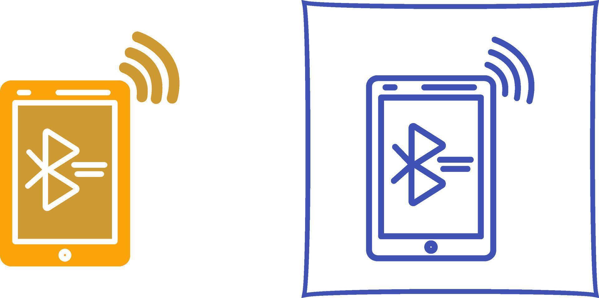 Bluetooth Icon Design vector