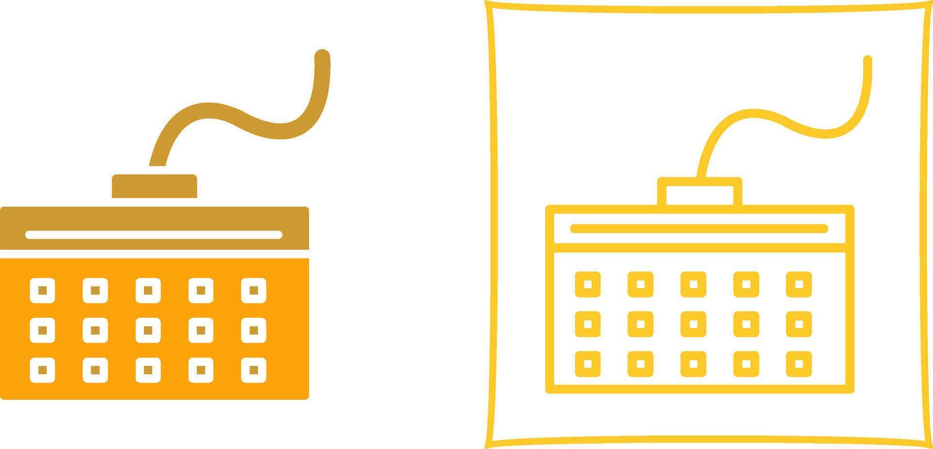 Keyboard Icon Design vector